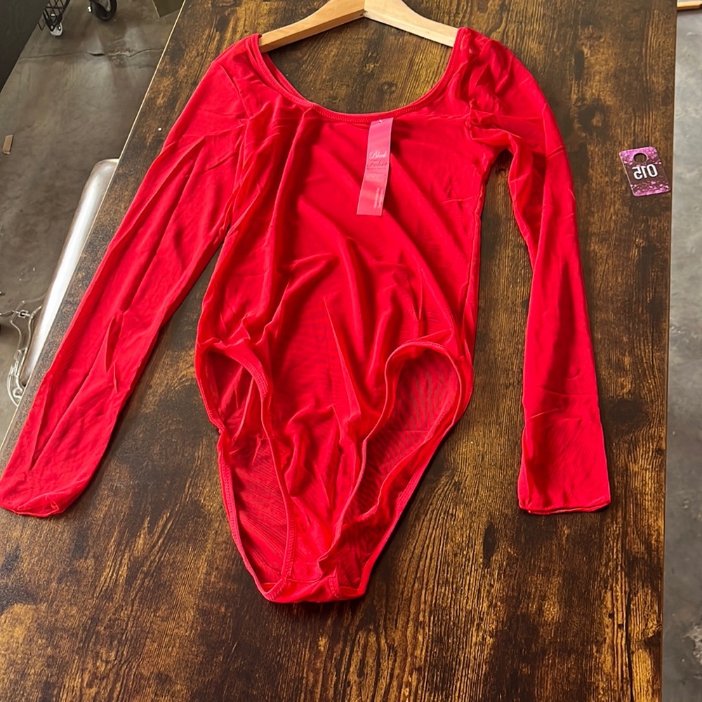 Cherry Red Bodysuit